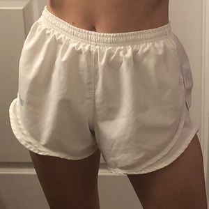 Varsity White Cheer Shorts